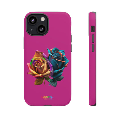 LGBTQWorldwide - ,,ROSEN" Doppelgehäuse Handyhülle Accessories, Glossy, iPhone Cases, Matte, Phone accessory, Phone Cases, Samsung Cases, tough, Valentine's Day Picks lgbtq Bekleidung Accessoires unisex Zubehör