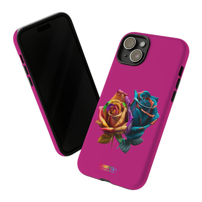 LGBTQWorldwide - ,,ROSEN" Doppelgehäuse Handyhülle Accessories, Glossy, iPhone Cases, Matte, Phone accessory, Phone Cases, Samsung Cases, tough, Valentine's Day Picks lgbtq Bekleidung Accessoires unisex Zubehör