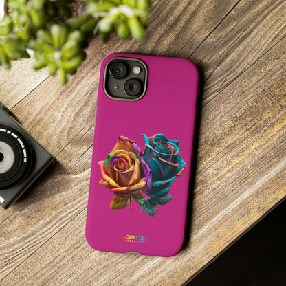 LGBTQWorldwide - ,,ROSEN" Doppelgehäuse Handyhülle Accessories, Glossy, iPhone Cases, Matte, Phone accessory, Phone Cases, Samsung Cases, tough, Valentine's Day Picks lgbtq Bekleidung Accessoires unisex Zubehör