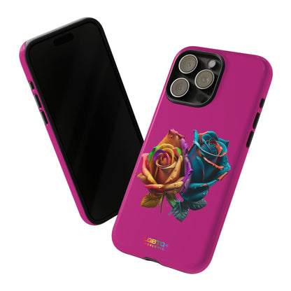 LGBTQWorldwide - ,,ROSEN" Doppelgehäuse Handyhülle Accessories, Glossy, iPhone Cases, Matte, Phone accessory, Phone Cases, Samsung Cases, tough, Valentine's Day Picks lgbtq Bekleidung Accessoires unisex Zubehör