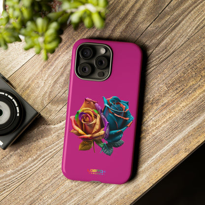 LGBTQWorldwide - ,,ROSEN" Doppelgehäuse Handyhülle Accessories, Glossy, iPhone Cases, Matte, Phone accessory, Phone Cases, Samsung Cases, tough, Valentine's Day Picks lgbtq Bekleidung Accessoires unisex Zubehör