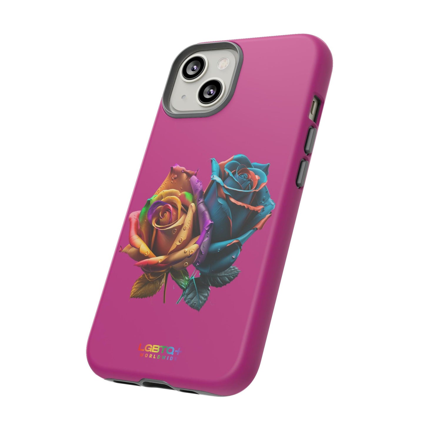 LGBTQWorldwide - ,,ROSEN" Doppelgehäuse Handyhülle Accessories, Glossy, iPhone Cases, Matte, Phone accessory, Phone Cases, Samsung Cases, tough, Valentine's Day Picks lgbtq Bekleidung Accessoires unisex Zubehör