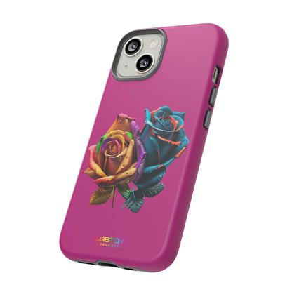 LGBTQWorldwide - ,,ROSEN" Doppelgehäuse Handyhülle Accessories, Glossy, iPhone Cases, Matte, Phone accessory, Phone Cases, Samsung Cases, tough, Valentine's Day Picks lgbtq Bekleidung Accessoires unisex Zubehör