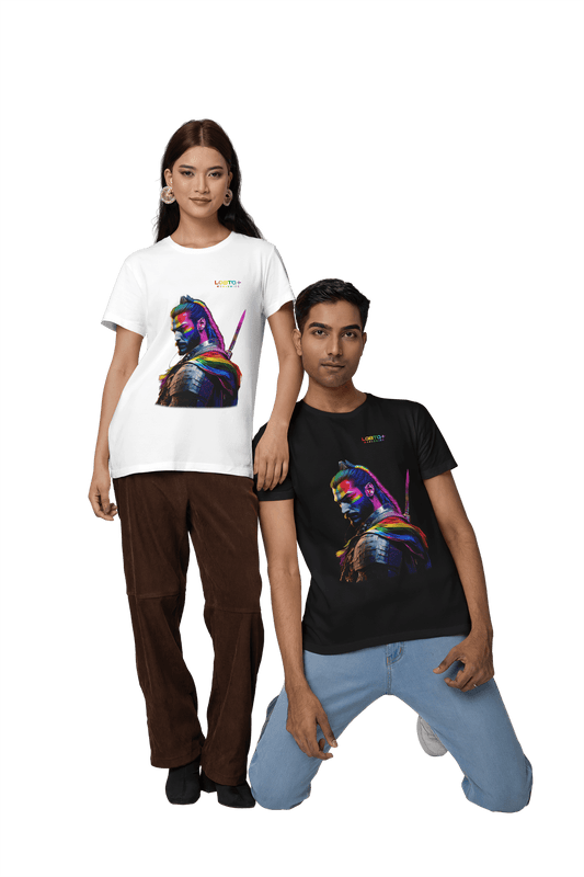 LGBTQWorldwide - ,,SAMURAI" ai, Cotton, Crew neck, DTG, Eco-friendly, Men's Clothing, Organic, Recycled, Regular fit, Sustainable, T-shirts, Unisex, Valentine's Day Picks, Vegan, Women's Clothing lgbtq Bekleidung Accessoires unisex Zubehör