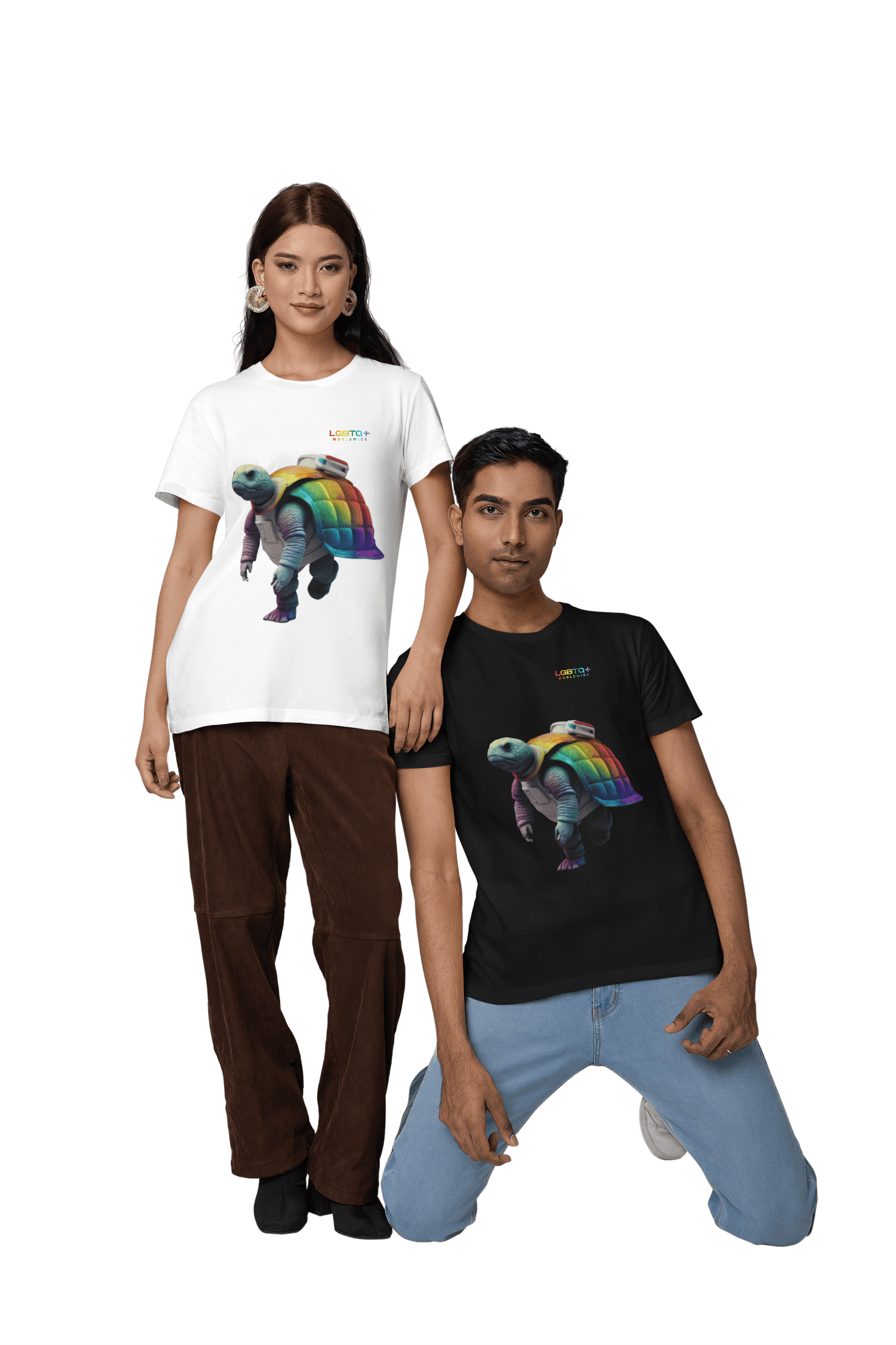 LGBTQWorldwide - ,,SCHILDKRÖTE" ai, Cotton, Crew neck, DTG, Eco-friendly, Men's Clothing, Organic, Recycled, Regular fit, Sustainable, T-shirts, Unisex, Valentine's Day Picks, Vegan, Women's Clothing lgbtq Bekleidung Accessoires unisex Zubehör