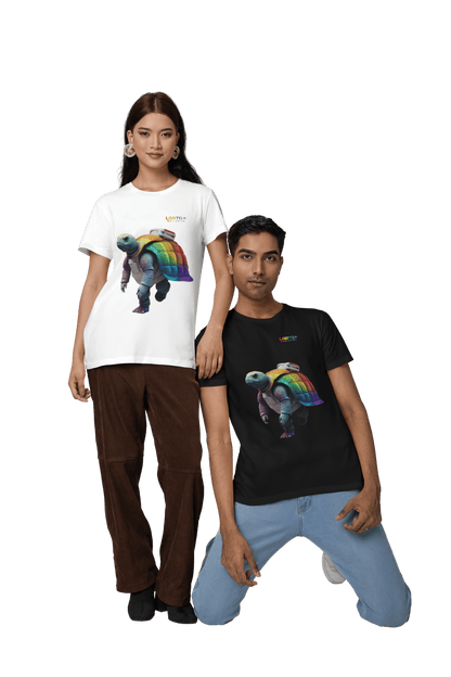 LGBTQWorldwide - ,,SCHILDKRÖTE" ai, Cotton, Crew neck, DTG, Eco-friendly, Men's Clothing, Organic, Recycled, Regular fit, Sustainable, T-shirts, Unisex, Valentine's Day Picks, Vegan, Women's Clothing lgbtq Bekleidung Accessoires unisex Zubehör