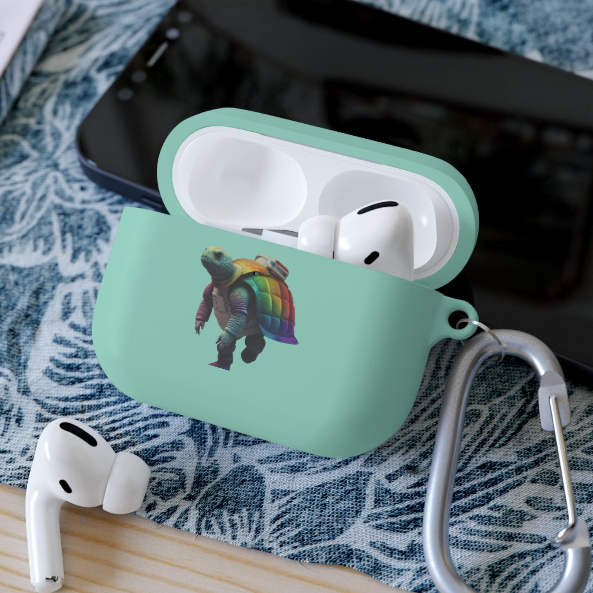 LGBTQWorldwide - ,,SCHILDKRÖTE" AirPods und AirPods Pro Hülle Accessories, AirPods, AirPods Pro, Back-to-School, Case, Flexible, tech, Tech Accessories, TPU lgbtq Bekleidung Accessoires unisex Zubehör