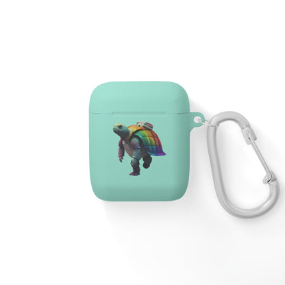 LGBTQWorldwide - ,,SCHILDKRÖTE" AirPods und AirPods Pro Hülle Accessories, AirPods, AirPods Pro, Back-to-School, Case, Flexible, tech, Tech Accessories, TPU lgbtq Bekleidung Accessoires unisex Zubehör