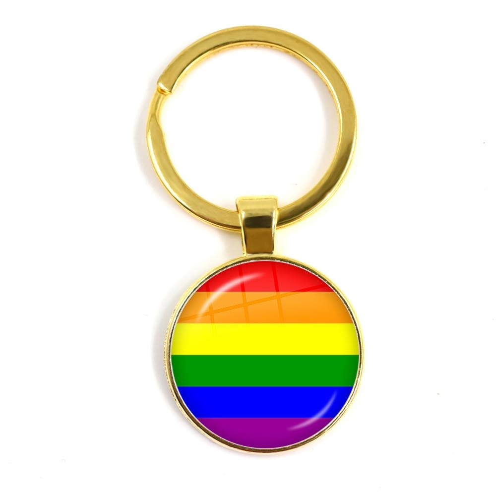 LGBTQWorldwide - Schlüsselanhänger Flagge Accessoires, Aktion lgbtq Bekleidung Accessoires unisex Zubehör