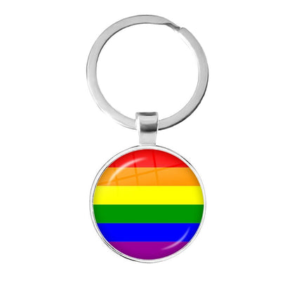 LGBTQWorldwide - Schlüsselanhänger Flagge Accessoires, Aktion lgbtq Bekleidung Accessoires unisex Zubehör