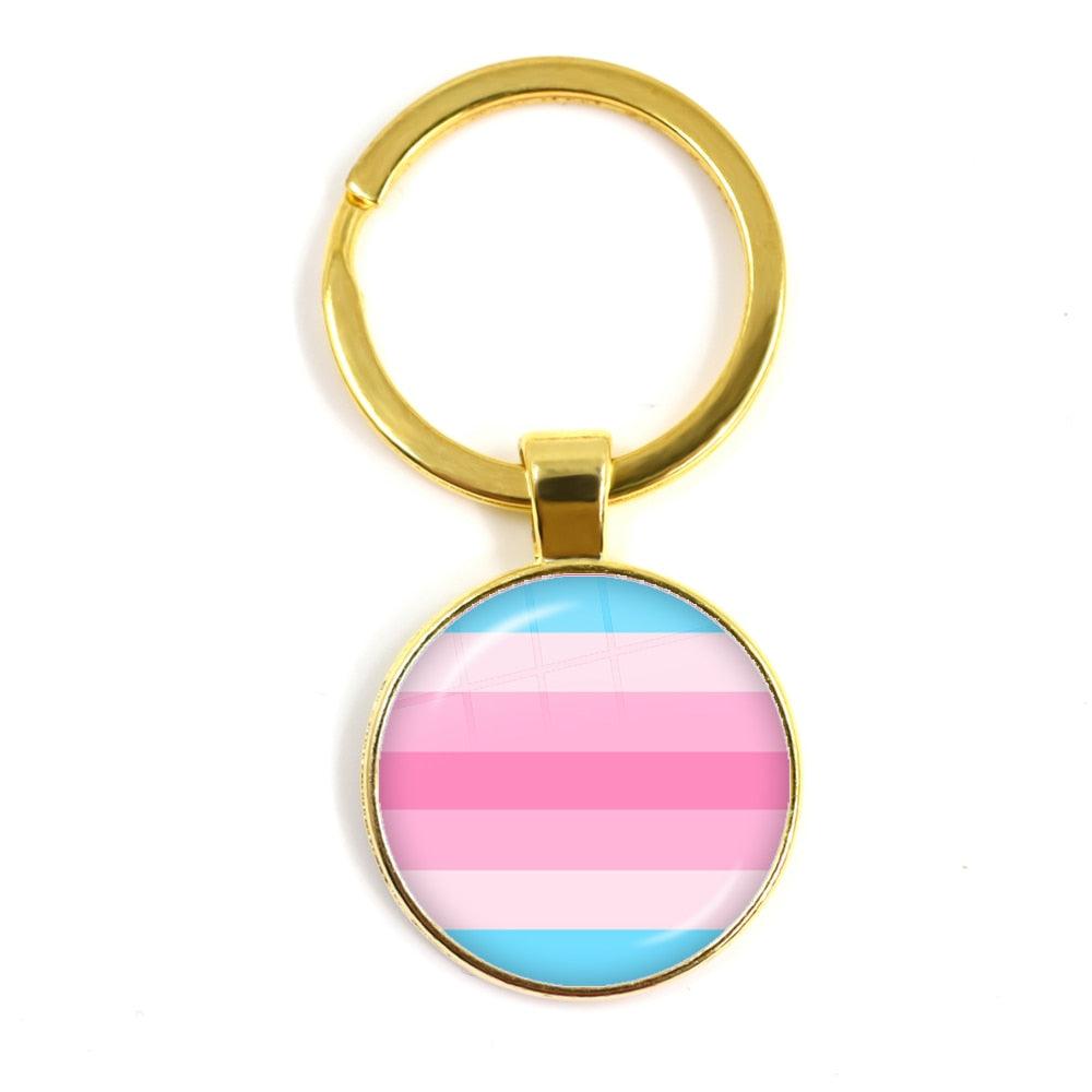 LGBTQWorldwide - Schlüsselanhänger Flagge Accessoires, Aktion lgbtq Bekleidung Accessoires unisex Zubehör