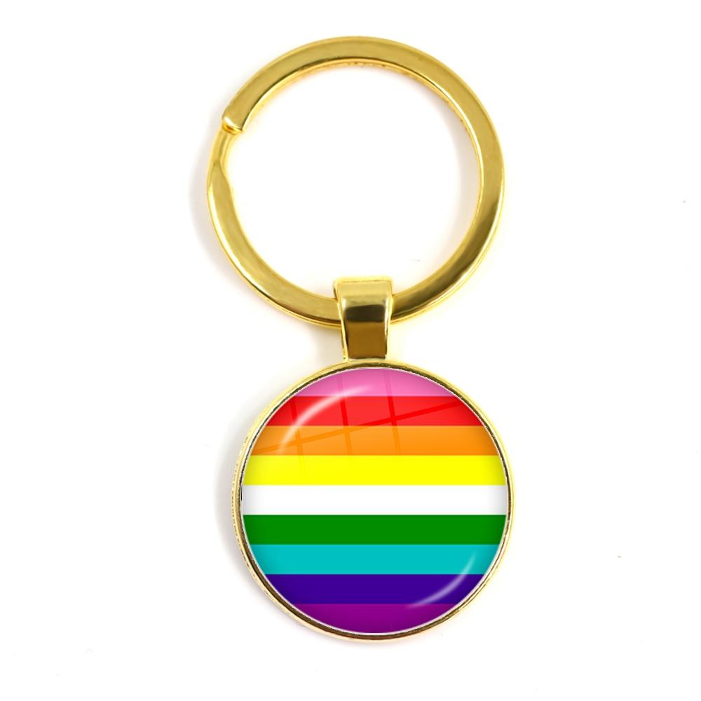 LGBTQWorldwide - Schlüsselanhänger Flagge Accessoires, Aktion lgbtq Bekleidung Accessoires unisex Zubehör