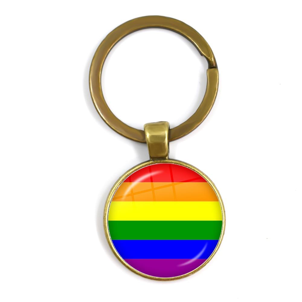 LGBTQWorldwide - Schlüsselanhänger Flagge Accessoires, Aktion lgbtq Bekleidung Accessoires unisex Zubehör