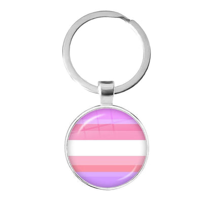 LGBTQWorldwide - Schlüsselanhänger Flagge Accessoires, Aktion lgbtq Bekleidung Accessoires unisex Zubehör