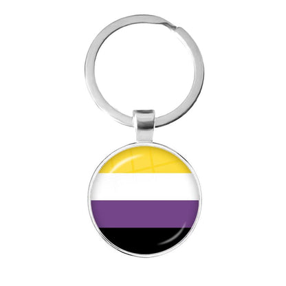 LGBTQWorldwide - Schlüsselanhänger Flagge Accessoires, Aktion lgbtq Bekleidung Accessoires unisex Zubehör