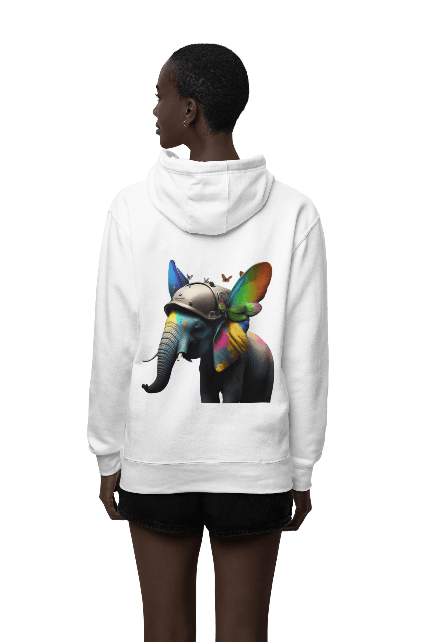 LGBTQWorldwide - ,,SCHMETTERLING" ai, DTG, Eco-friendly, Hoodies, Men's Clothing, Recycled, Unisex, Vegan, Women's Clothing lgbtq Bekleidung Accessoires unisex Zubehör