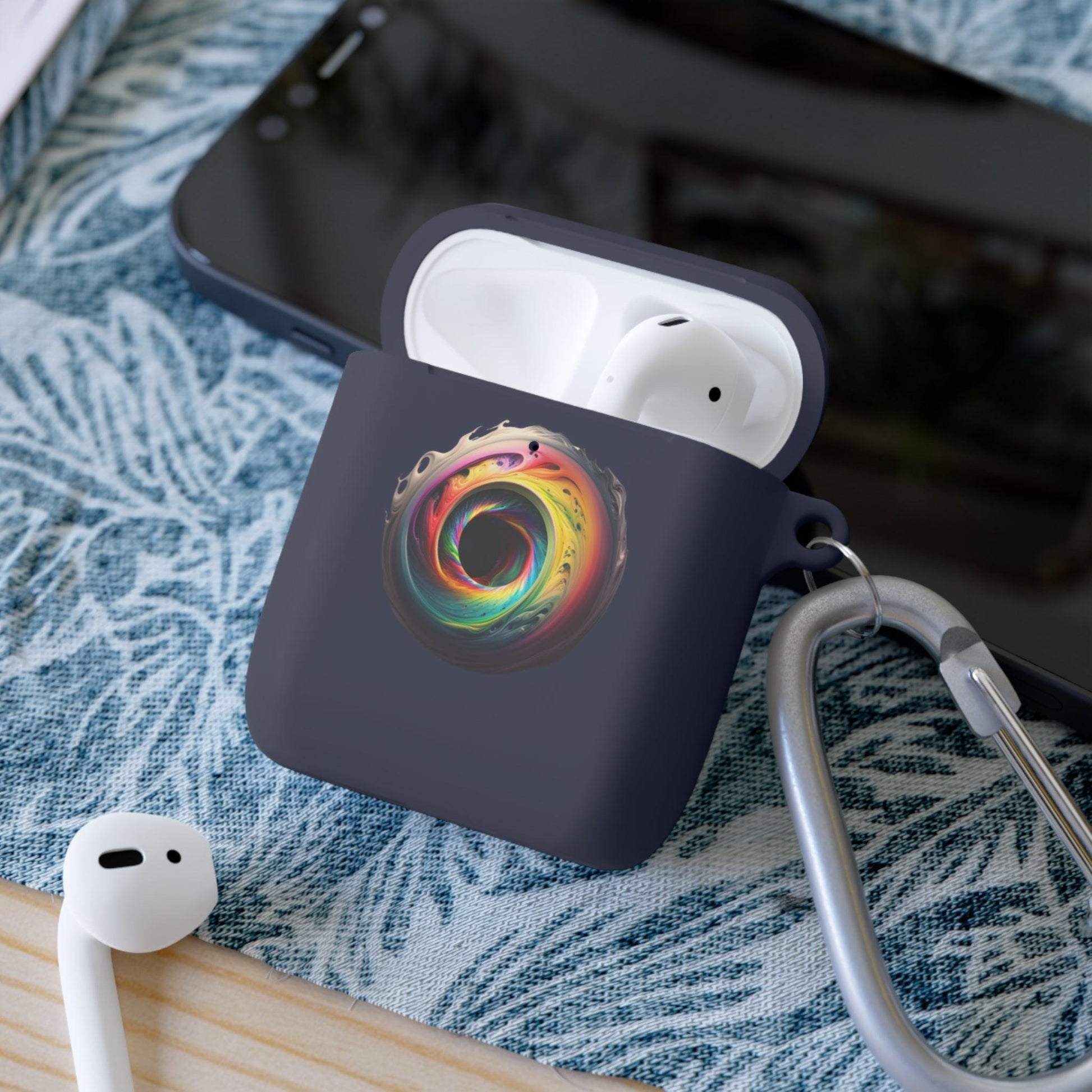 LGBTQWorldwide - ,,SCHWARZES LOCH" AirPods und AirPods Pro Hülle Accessories, AirPods, AirPods Pro, Back-to-School, Case, Flexible, tech, Tech Accessories, TPU lgbtq Bekleidung Accessoires unisex Zubehör