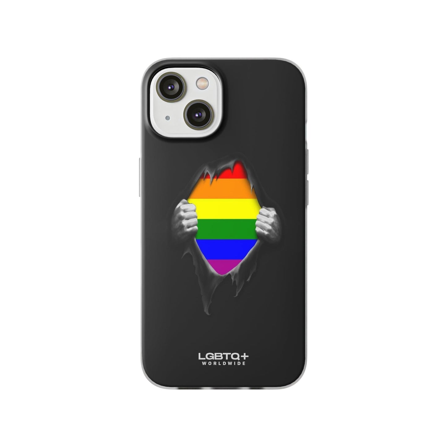 LGBTQWorldwide - ,,SCHWARZES LOCH" Flexible Handyhülle Accessories, Case, iPhone, iPhone Cases, Phone accessory, Phone Cases, Samsung Cases, silikon, Valentine's Day promotion lgbtq Bekleidung Accessoires unisex Zubehör