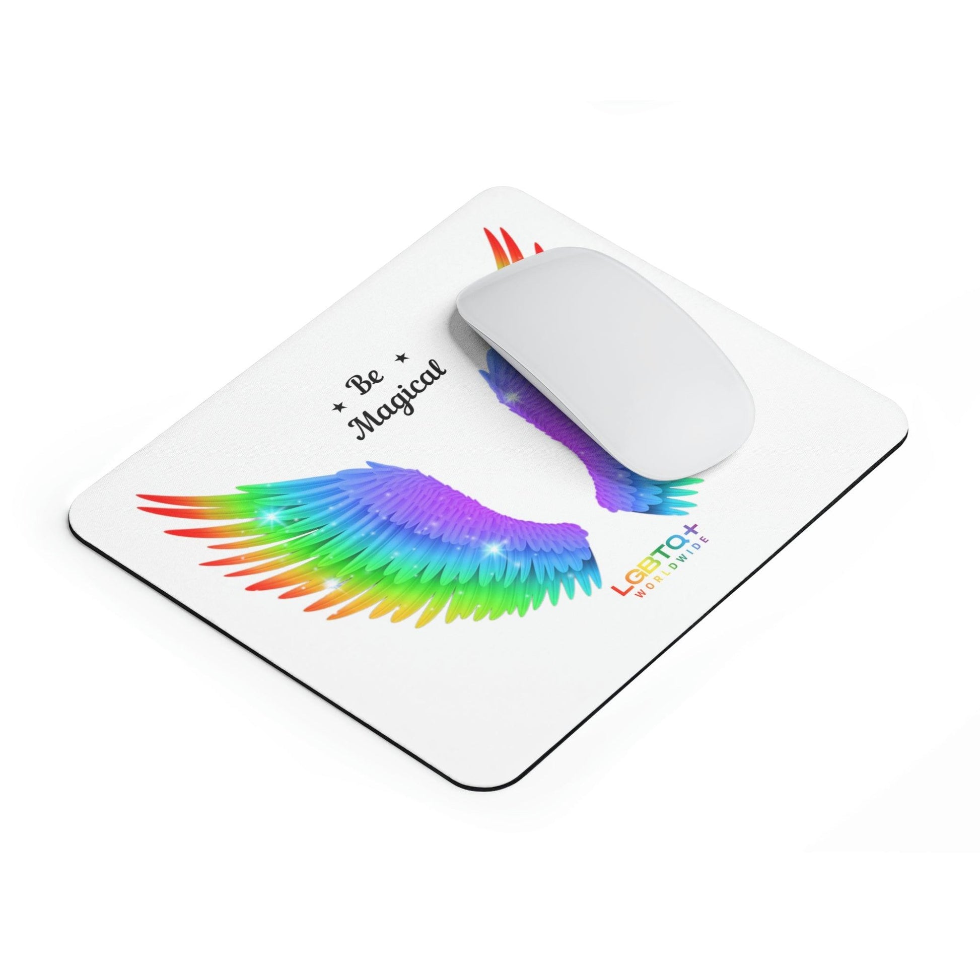 LGBTQWorldwide - ,,SEI EINZIGARTIG" Mauspad All, Desk, Home & Living, Mouse pad, Mouse Pads, Mousepad, tech lgbtq Bekleidung Accessoires unisex Zubehör