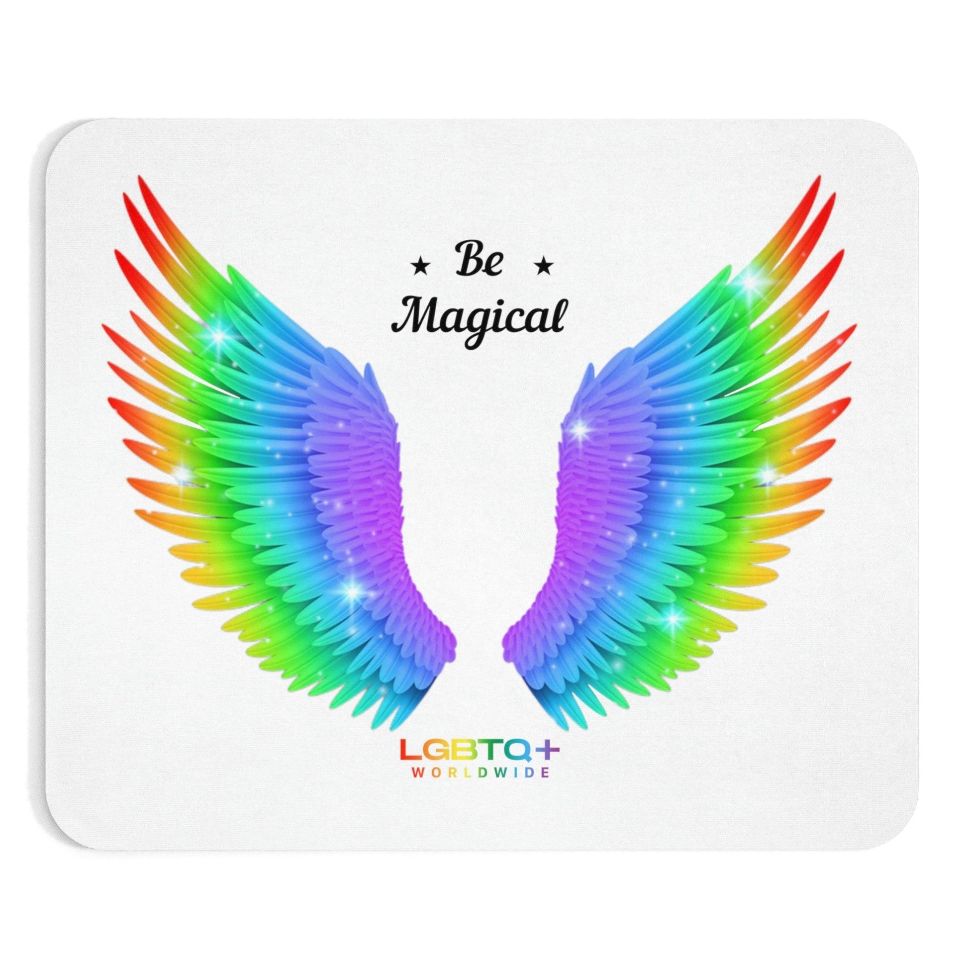 LGBTQWorldwide - ,,SEI EINZIGARTIG" Mauspad All, Desk, Home & Living, Mouse pad, Mouse Pads, Mousepad, tech lgbtq Bekleidung Accessoires unisex Zubehör