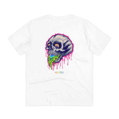 LGBTQWorldwide - ,,SKULL HEAD" Clothing, Cotton, Crew neck, DTG, Eco-friendly, Men's Clothing, Organic, Recycled, Regular fit, Sustainable, T-shirts, Unisex, Valentine's Day Picks, Vegan, Women's Clothing lgbtq Bekleidung Accessoires unisex Zubehör