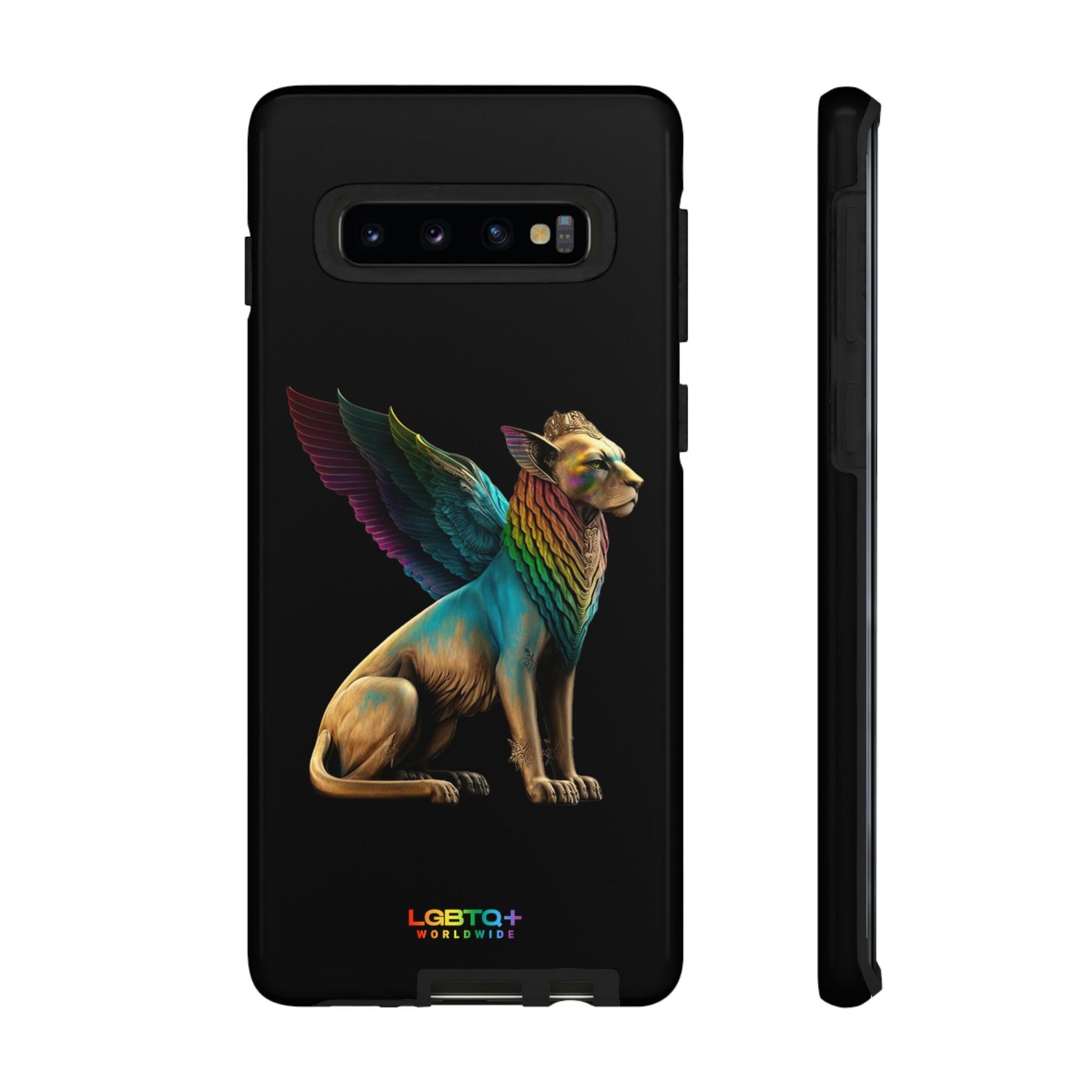 LGBTQWorldwide - ,,SPHINX" Doppelgehäuse Handyhülle Accessories, Glossy, iPhone Cases, Matte, Phone accessory, Phone Cases, Samsung Cases, tough, Valentine's Day Picks lgbtq Bekleidung Accessoires unisex Zubehör