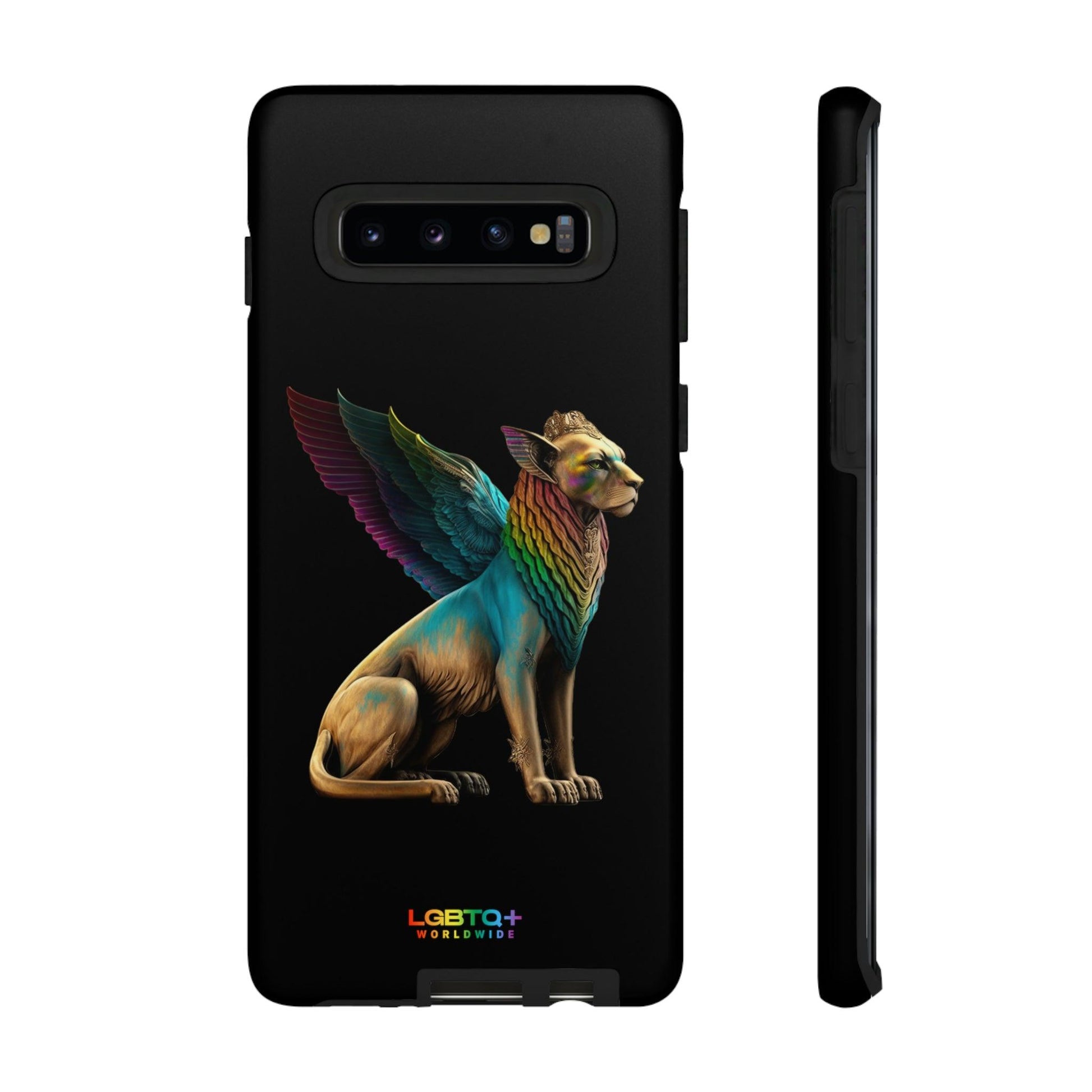 LGBTQWorldwide - ,,SPHINX" Doppelgehäuse Handyhülle Accessories, Glossy, iPhone Cases, Matte, Phone accessory, Phone Cases, Samsung Cases, tough, Valentine's Day Picks lgbtq Bekleidung Accessoires unisex Zubehör