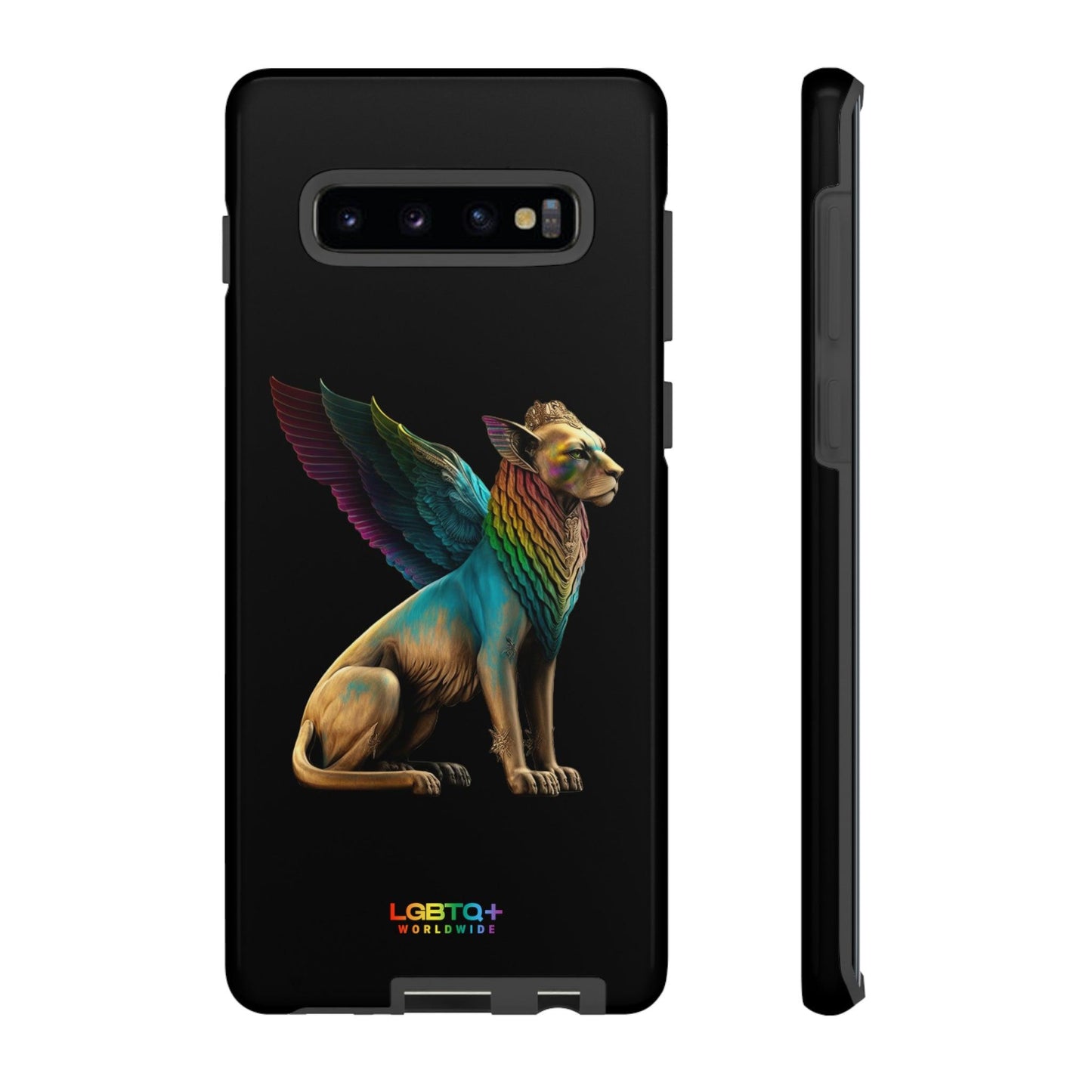 LGBTQWorldwide - ,,SPHINX" Doppelgehäuse Handyhülle Accessories, Glossy, iPhone Cases, Matte, Phone accessory, Phone Cases, Samsung Cases, tough, Valentine's Day Picks lgbtq Bekleidung Accessoires unisex Zubehör