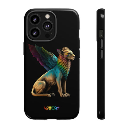 LGBTQWorldwide - ,,SPHINX" Doppelgehäuse Handyhülle Accessories, Glossy, iPhone Cases, Matte, Phone accessory, Phone Cases, Samsung Cases, tough, Valentine's Day Picks lgbtq Bekleidung Accessoires unisex Zubehör