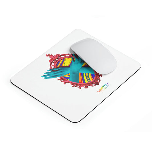 LGBTQWorldwide - ,,SPIEGEL" Mauspad All, Desk, Home & Living, Mouse pad, Mouse Pads, Mousepad, tech lgbtq Bekleidung Accessoires unisex Zubehör