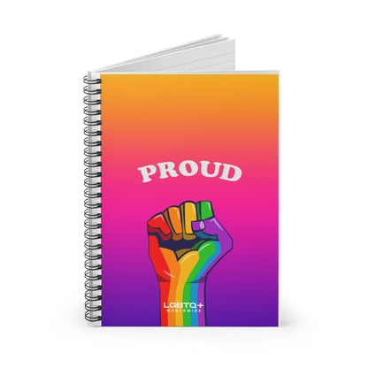 LGBTQWorldwide - Spiral Notebook - Ruled Line Home & Living, Journals, Journals & Notebooks, Notebooks, Paper, Spiral, Stationery lgbtq Bekleidung Accessoires unisex Zubehör