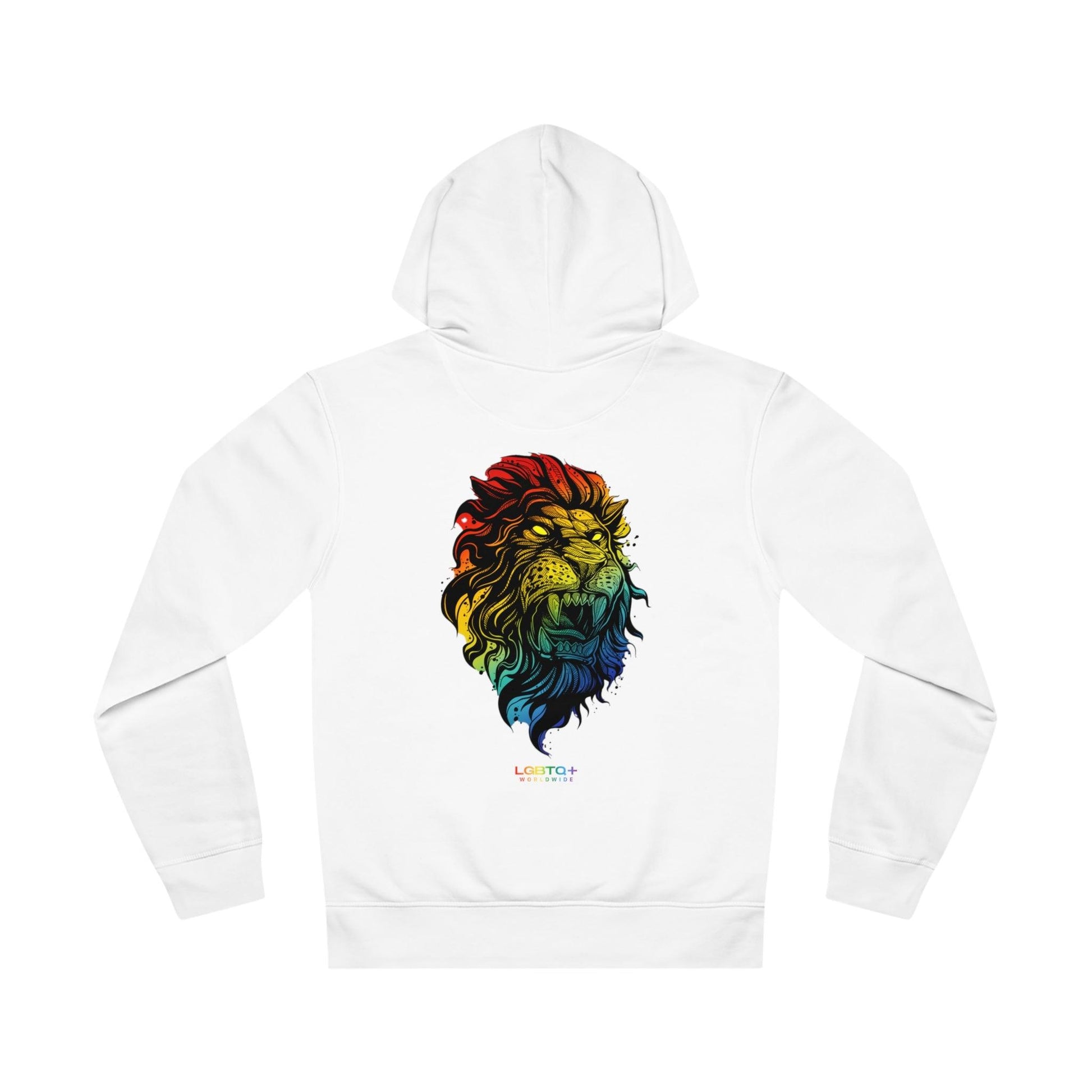 LGBTQWorldwide - ,,STARKER LÖWE" Clothing, DTG, Eco-friendly, Hoodies, Men's Clothing, Recycled, Unisex, Vegan, Women's Clothing lgbtq Bekleidung Accessoires unisex Zubehör