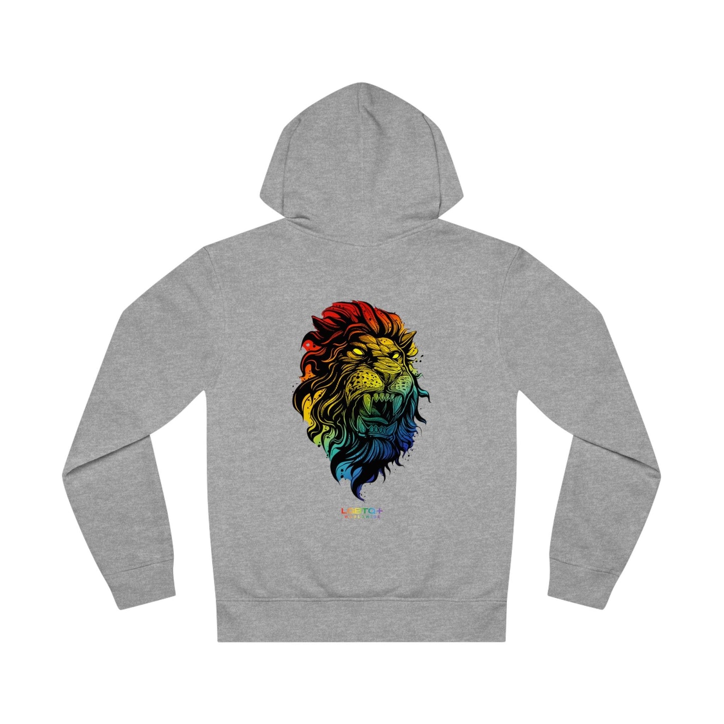 LGBTQWorldwide - ,,STARKER LÖWE" Clothing, DTG, Eco-friendly, Hoodies, Men's Clothing, Recycled, Unisex, Vegan, Women's Clothing lgbtq Bekleidung Accessoires unisex Zubehör