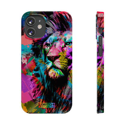 LGBTQWorldwide - ,,STARKER LÖWE" Handyhülle Accessories, Back-to-School, card, Glossy, iPhone, iPhone Cases, Phone accessory, Phone Cases, Samsung Cases, Slim lgbtq Bekleidung Accessoires unisex Zubehör