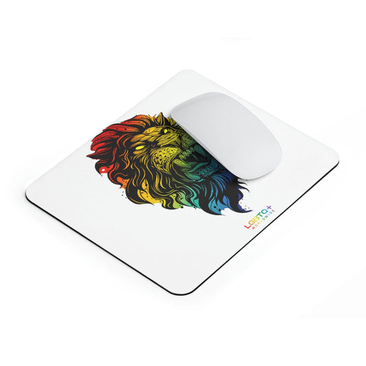 LGBTQWorldwide - ,,STARKER LÖWE" Mauspad All, Desk, Home & Living, Mouse pad, Mouse Pads, Mousepad, tech lgbtq Bekleidung Accessoires unisex Zubehör