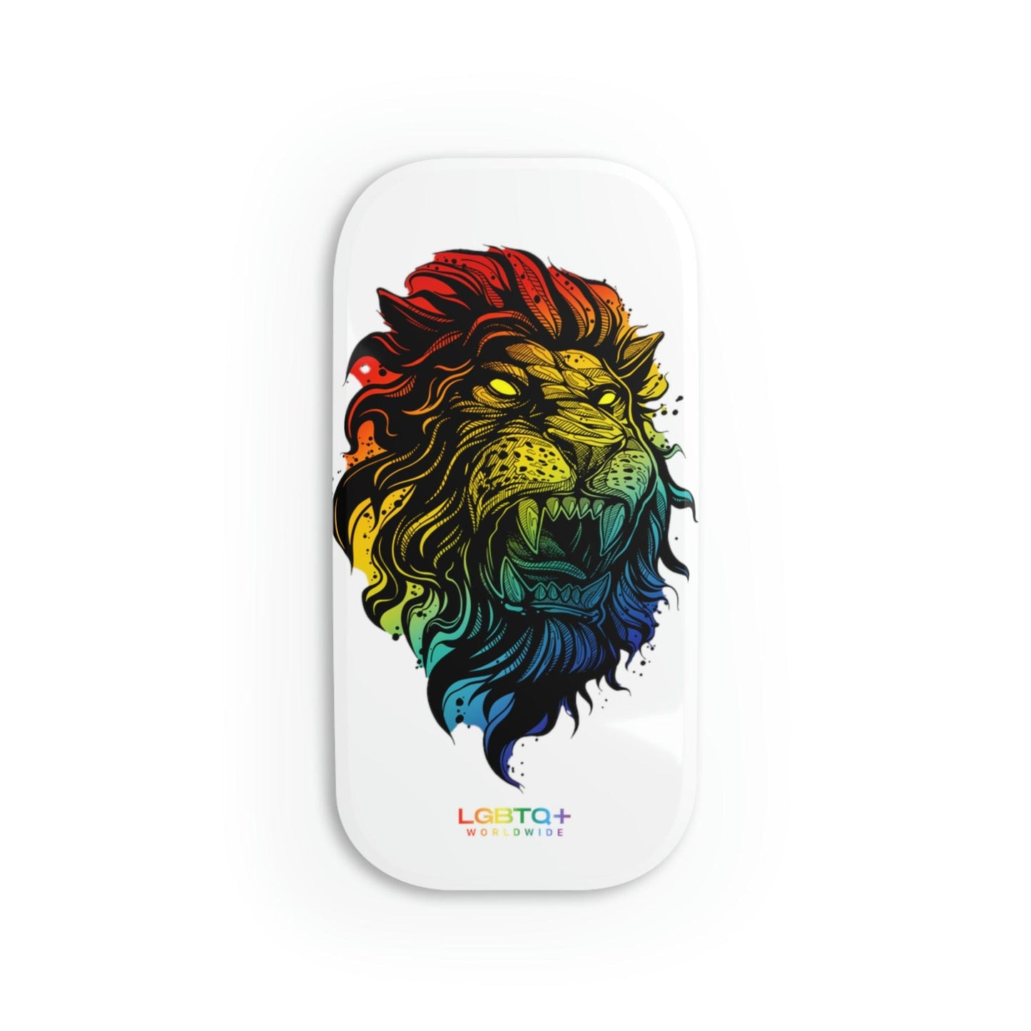 LGBTQWorldwide - ,,STARKER LÖWE" Premium Smartphone Halterung Accessories, All, Phone Cases, tech, Tech Accessories lgbtq Bekleidung Accessoires unisex Zubehör