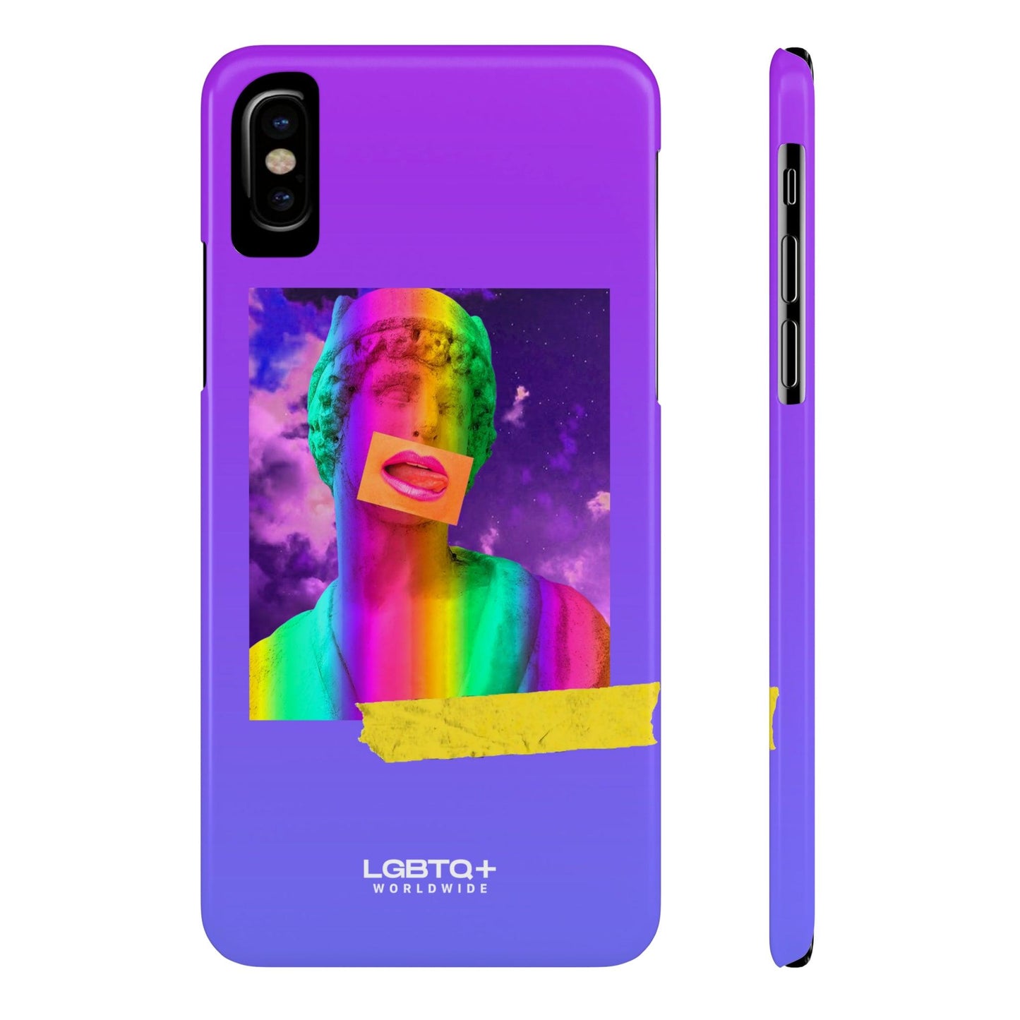 LGBTQWorldwide - ,,STATUR" Handyhülle Accessories, Back-to-School, card, Glossy, iPhone, iPhone Cases, Phone accessory, Phone Cases, Samsung Cases, Slim lgbtq Bekleidung Accessoires unisex Zubehör