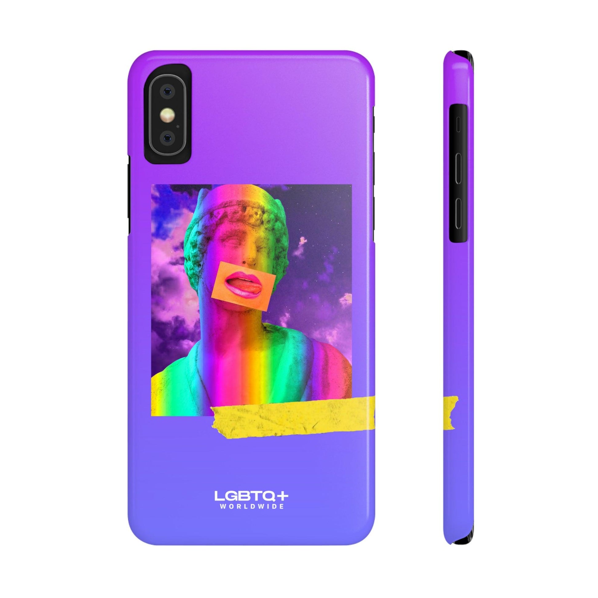 LGBTQWorldwide - ,,STATUR" Handyhülle Accessories, Back-to-School, card, Glossy, iPhone, iPhone Cases, Phone accessory, Phone Cases, Samsung Cases, Slim lgbtq Bekleidung Accessoires unisex Zubehör