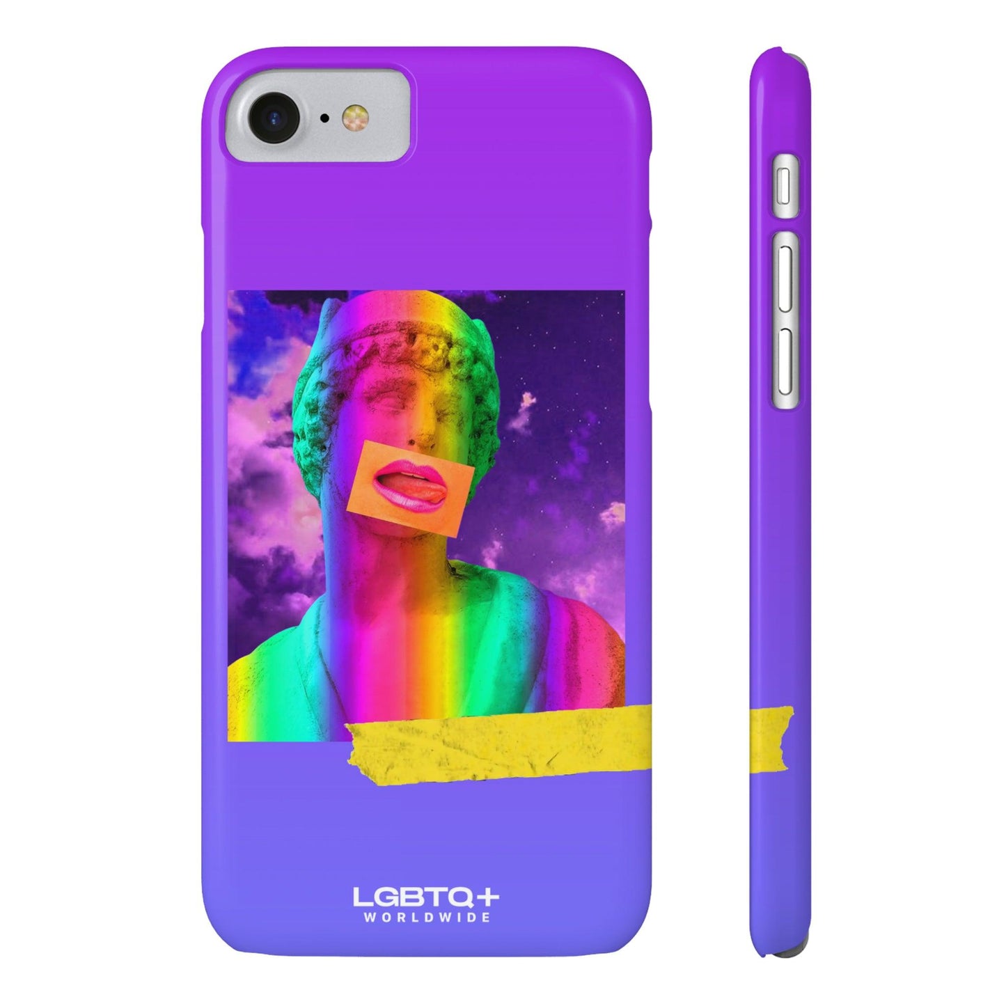 LGBTQWorldwide - ,,STATUR" Handyhülle Accessories, Back-to-School, card, Glossy, iPhone, iPhone Cases, Phone accessory, Phone Cases, Samsung Cases, Slim lgbtq Bekleidung Accessoires unisex Zubehör