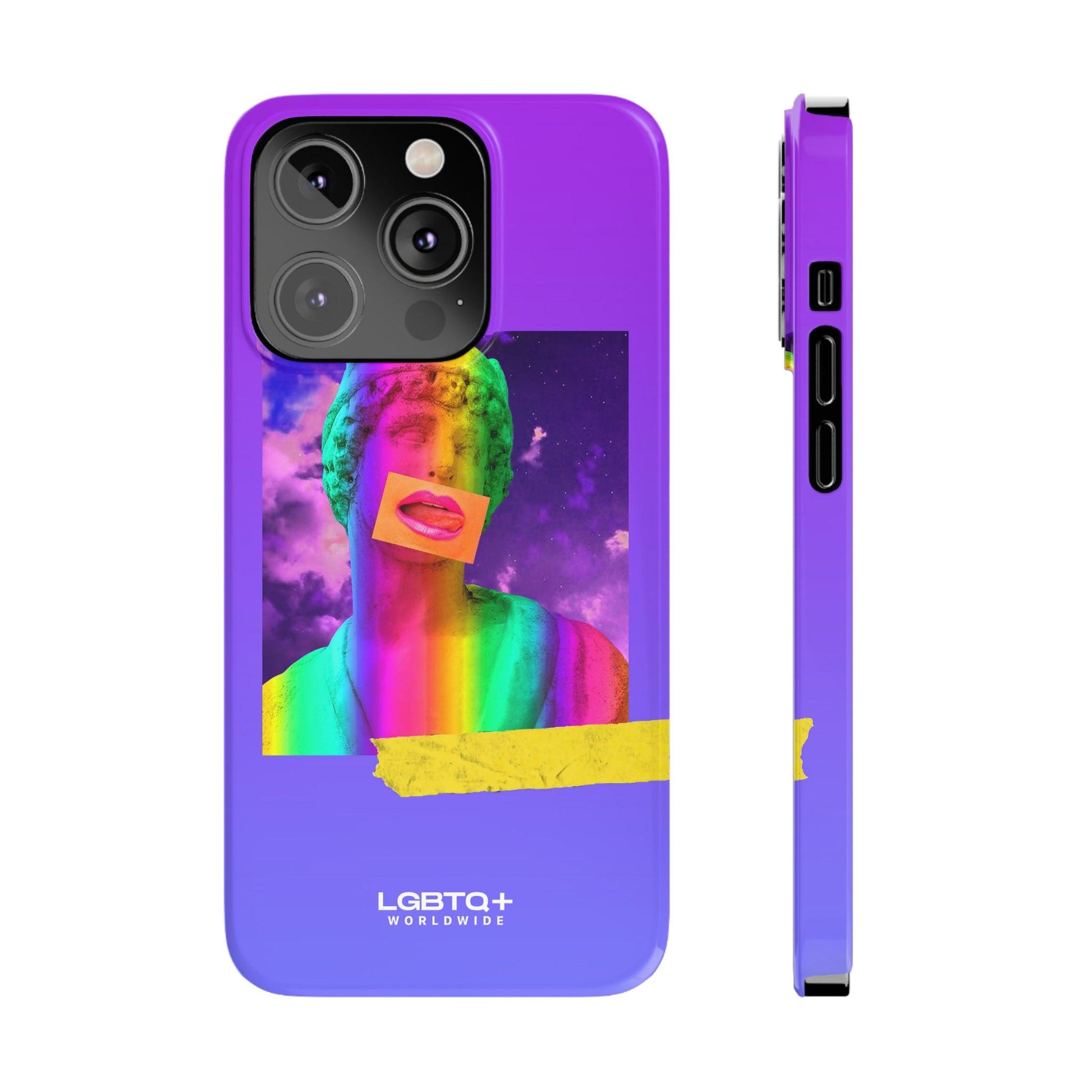 LGBTQWorldwide - ,,STATUR" Handyhülle Accessories, Back-to-School, card, Glossy, iPhone, iPhone Cases, Phone accessory, Phone Cases, Samsung Cases, Slim lgbtq Bekleidung Accessoires unisex Zubehör