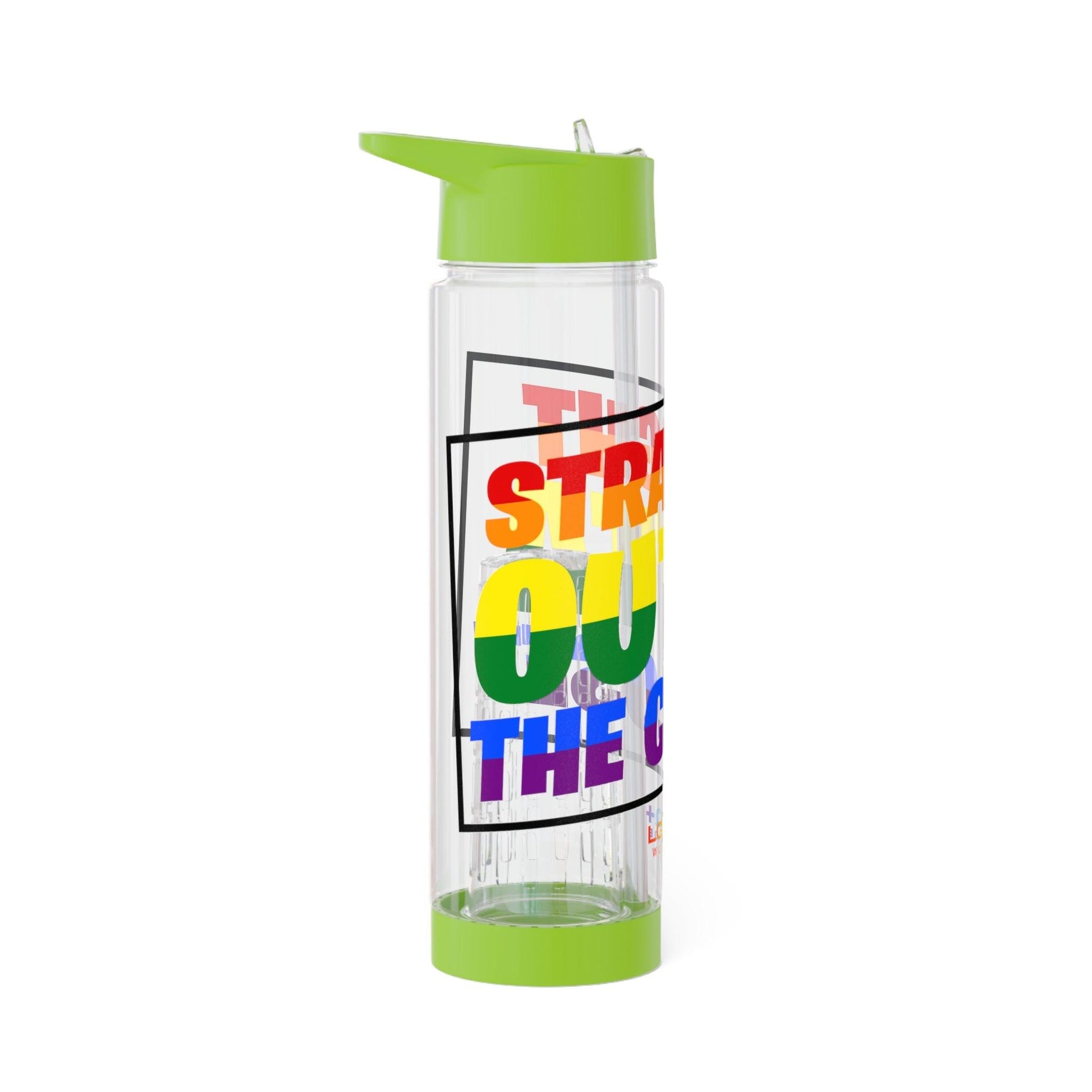 LGBTQWorldwide - ,,STRAIGHT OUTTA" Bottles, Bottles & Tumblers, home, Home & Living, Travel, Tumblers lgbtq Bekleidung Accessoires unisex Zubehör