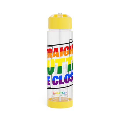 LGBTQWorldwide - ,,STRAIGHT OUTTA" Bottles, Bottles & Tumblers, home, Home & Living, Travel, Tumblers lgbtq Bekleidung Accessoires unisex Zubehör