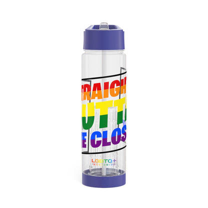 LGBTQWorldwide - ,,STRAIGHT OUTTA" Bottles, Bottles & Tumblers, home, Home & Living, Travel, Tumblers lgbtq Bekleidung Accessoires unisex Zubehör