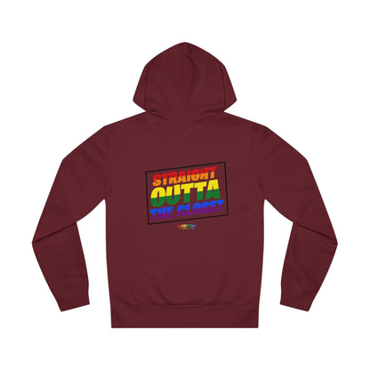 LGBTQWorldwide - ,,STRAIGHT OUTTA" Clothing, DTG, Eco-friendly, Hoodies, Men's Clothing, Recycled, Unisex, Vegan, Women's Clothing lgbtq Bekleidung Accessoires unisex Zubehör