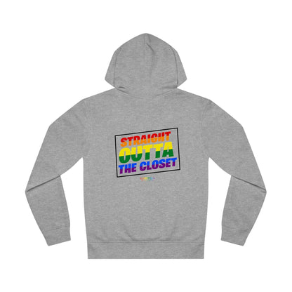 LGBTQWorldwide - ,,STRAIGHT OUTTA" Clothing, DTG, Eco-friendly, Hoodies, Men's Clothing, Recycled, Unisex, Vegan, Women's Clothing lgbtq Bekleidung Accessoires unisex Zubehör