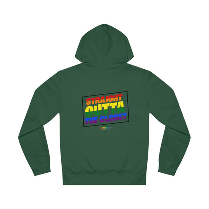 LGBTQWorldwide - ,,STRAIGHT OUTTA" Clothing, DTG, Eco-friendly, Hoodies, Men's Clothing, Recycled, Unisex, Vegan, Women's Clothing lgbtq Bekleidung Accessoires unisex Zubehör