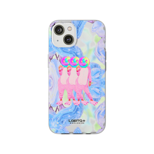 LGBTQWorldwide - ,,TEDDY BÄR" Flexible Handyhülle Accessories, Case, iPhone, iPhone Cases, Phone accessory, Phone Cases, Samsung Cases, silikon, Valentine's Day promotion lgbtq Bekleidung Accessoires unisex Zubehör