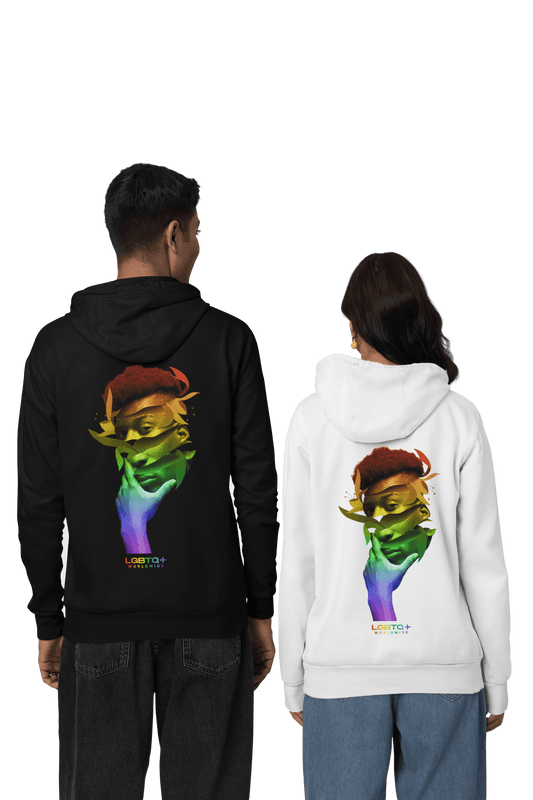 LGBTQWorldwide - ,,THINK ABOUT IT" Clothing, DTG, Eco-friendly, Hoodies, Men's Clothing, Recycled, Unisex, Vegan, Women's Clothing lgbtq Bekleidung Accessoires unisex Zubehör