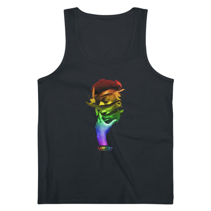 LGBTQWorldwide - ,,THINK ABOUT IT'' DTG, Eco-friendly, Men's Clothing, Neck Labels, Organic, Recycled, Slim fit, Sustainable, Tank Tops, Tanke, Vegan lgbtq Bekleidung Accessoires unisex Zubehör