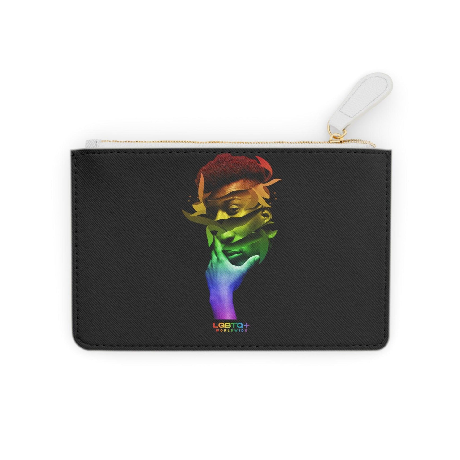 LGBTQWorldwide - ,,THINK ABOUT IT" Vegane Ledertasche Accessories, AOP, Assembled in the USA, Bags, Made in USA, mini bag, Vegan lgbtq Bekleidung Accessoires unisex Zubehör